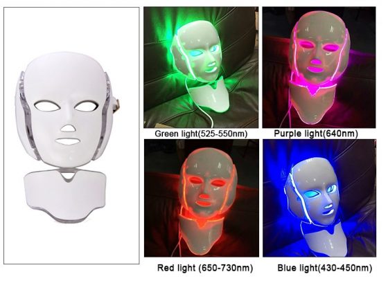 Photon Therapy Light Treatment Skin Rejuvenation LED Face and Neck
