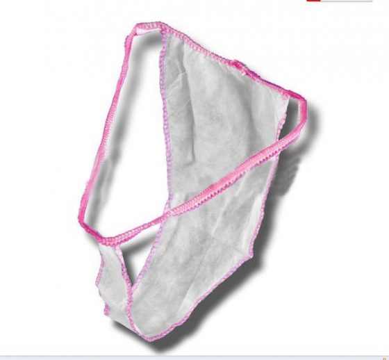 Disposable Panties with G String Back - Pkg of 100