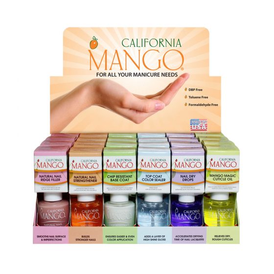 California Mango Nail Care 24 pc Display