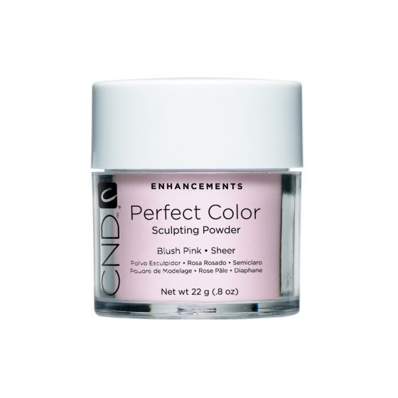 CND PERFECT COLOR SCULPTING POWDERS - BLUSH PINK SHEER