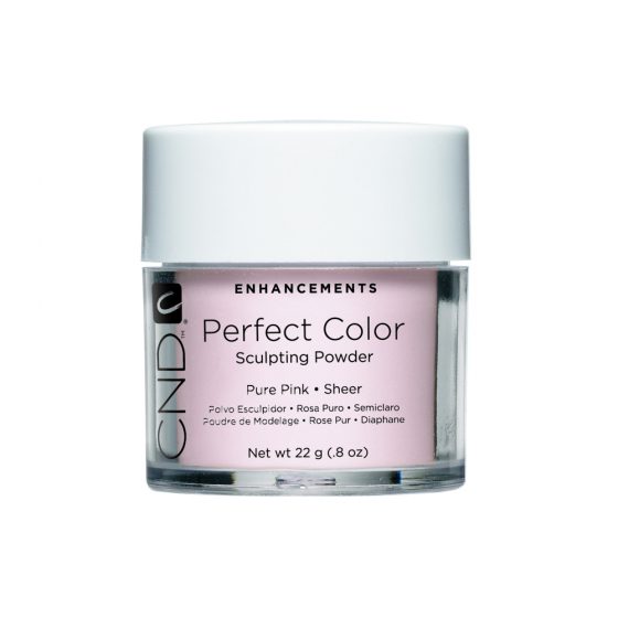 CND PERFECT COLOR SCULPTING POWDERS - PURE PINK SHEER