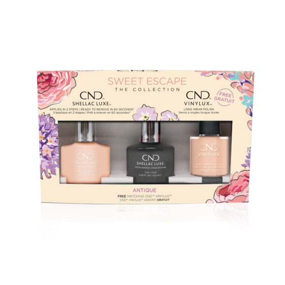 CND™ SHELLAC LUXE™ Sweet Escape Collection - 3 pc set - Antique