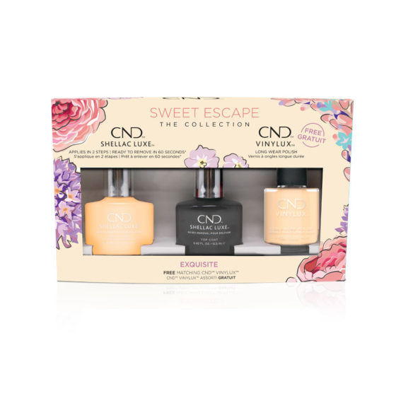CND™ SHELLAC LUXE™ Sweet Escape Collection - 3 pc set -Exquisite