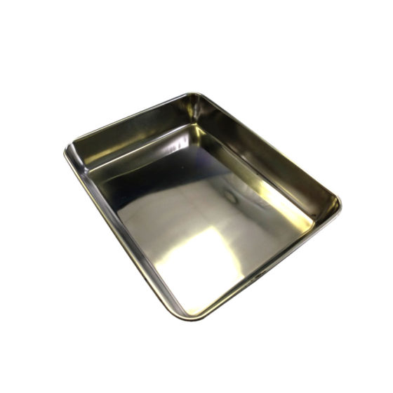 Stainless Steel Sterilizing Tray 12 x 10 in
