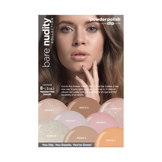 CUCCIO Powder Polish Kit- Bare Nudity Collection