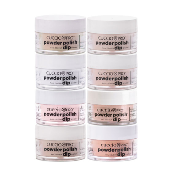 CUCCIO Powder Polish Kit- Bare Nudity Collection