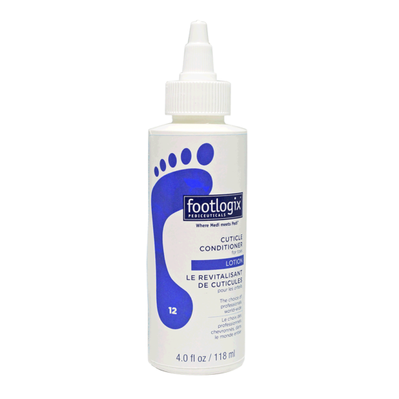 Footlogix # 12 PROFESSIONAL CUTICLE CONDITIONER 4 fl oz / 118 ml