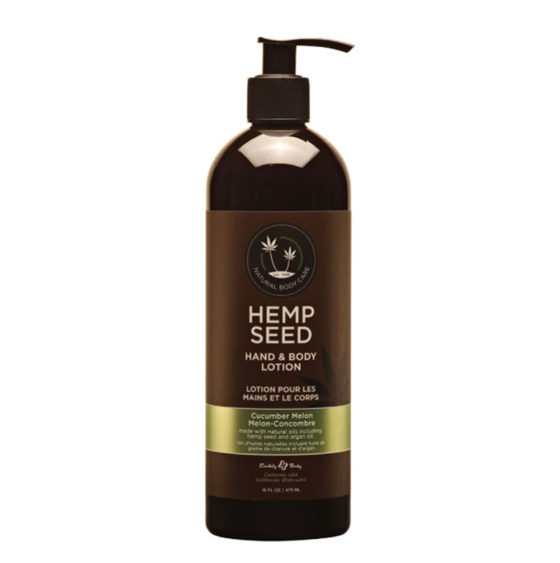 EARTHLY BODY Hand + Body Lotion 16 oz  - Cucumber Melon