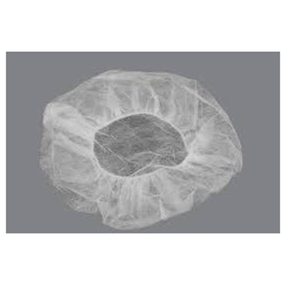 Bouffant Caps - Flat. Pkg of 100