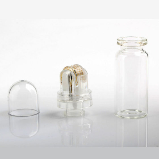 Hydra Derma Roller Titanium Microneedles, 0.25mm 0.5mm 1.0mm
