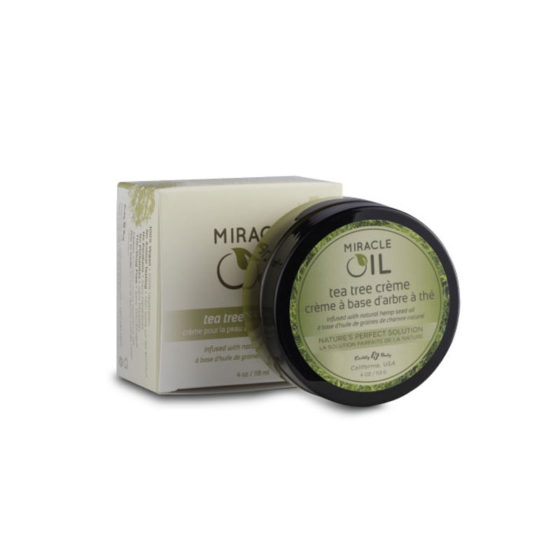 Earthly Body Miracle Oil Tea Tree Creme 4 oz