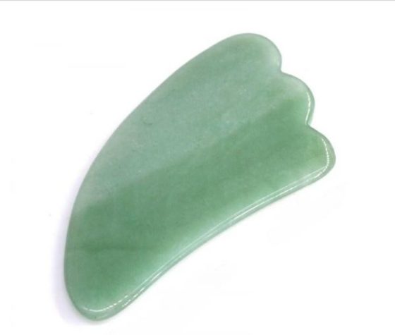 Natural Jade Massage Tool Scraping Massage Stone Guasha Board for SPA Acupuncture Therapy Trigger Point Treatment