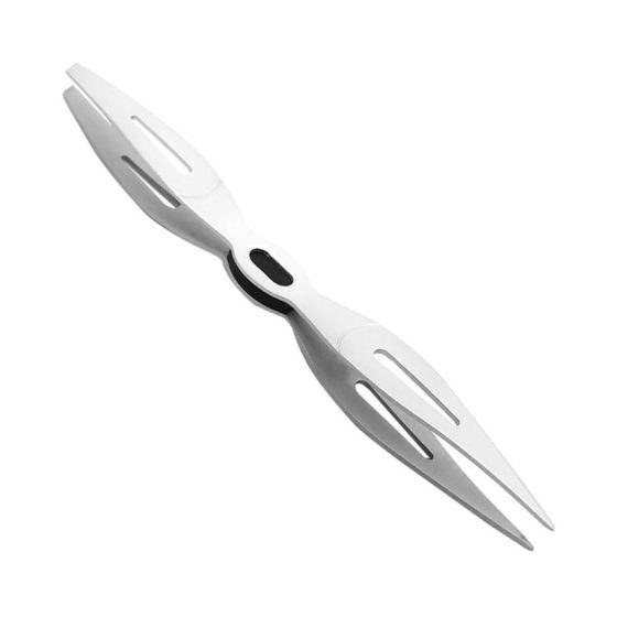 SILKLINE DOUBLE-ENDED TWEEZERS