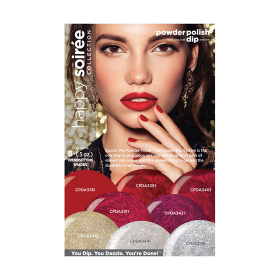 CUCCIO Powder Polish Kit - Happy Soiree