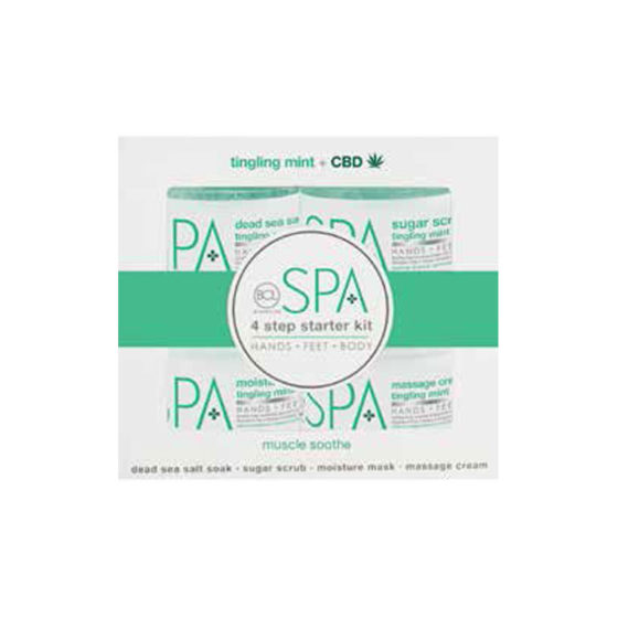 BCL-SPA TINGLING MINT + CBD Starter Kit