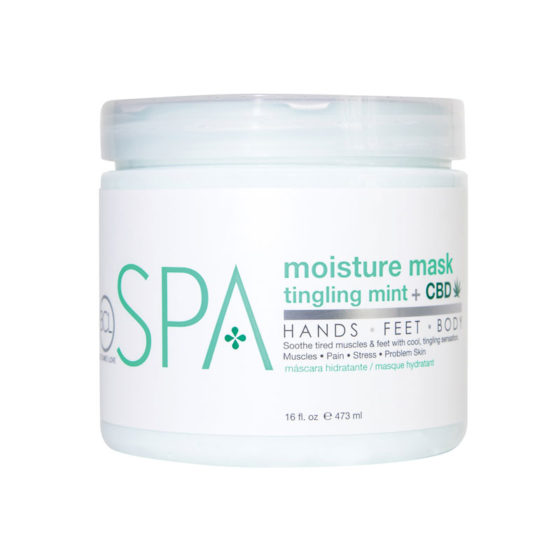 BCL-SPA TINGLING MINT + CBD MOISTURE MASKS