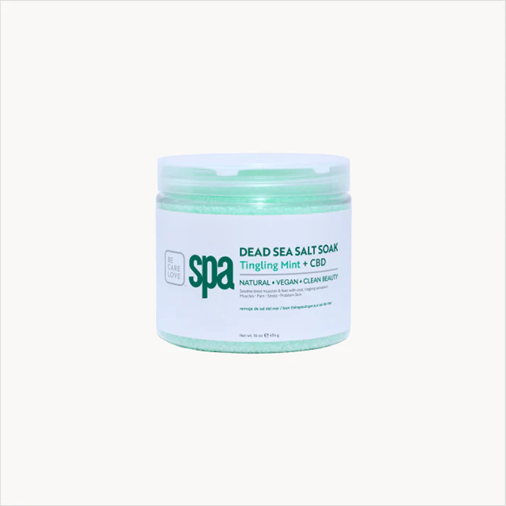 BCL-SPA TINGLING MINT + CBD SALT SOAK