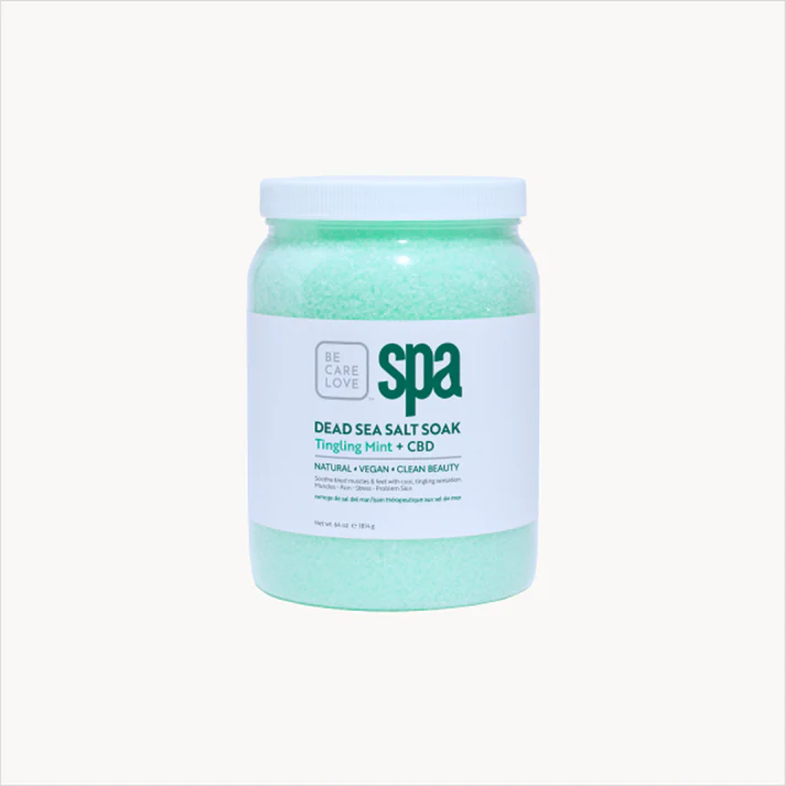 BCL-SPA TINGLING MINT + CBD SALT SOAK