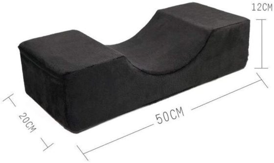 Pillow for Eyelash Extension Curve with Side Working Tray