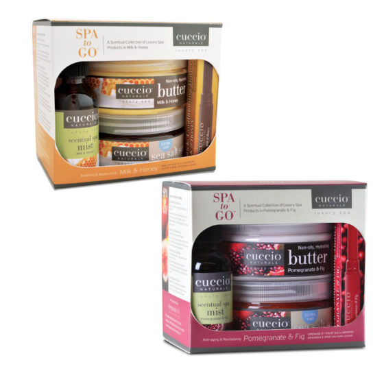 Cuccio Naturale Spa to Go Promo Pack