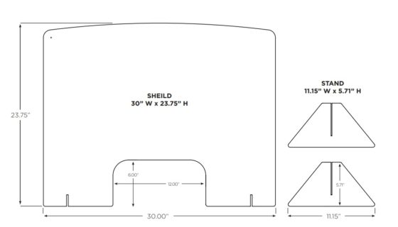 Protective Screens for Tables