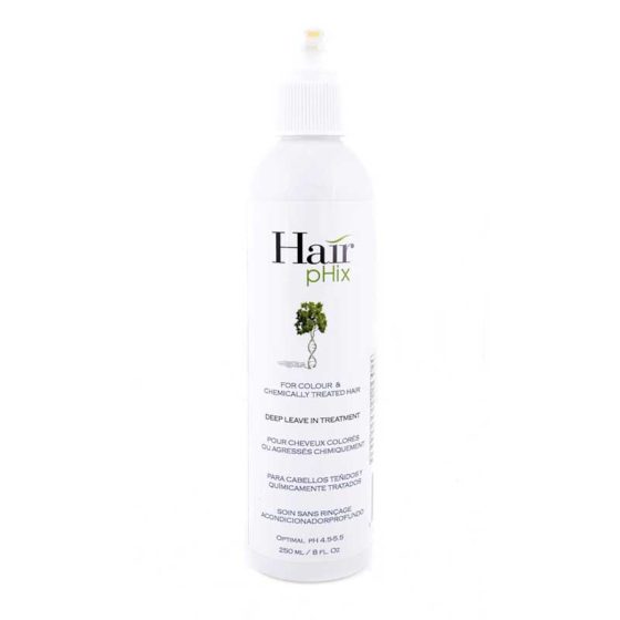 Hair Phix Deep Leave in Treatment for Colour & Chemically Treated Hair Alcohol Free ph4.5-5.5 250ML (8oz)