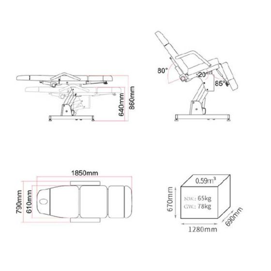 FE-2219 - Electric All Purpose Bed (1 Motor)