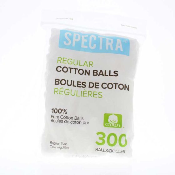 Pure Cotton Balls - Regular Size 300pc