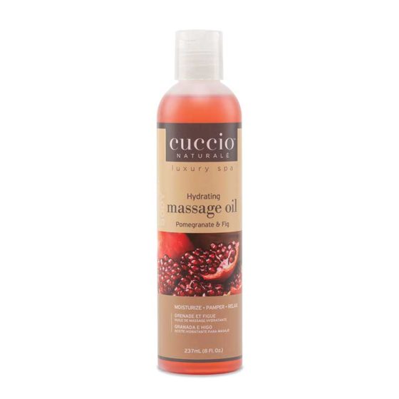 Cuccio Hydrating Massage Oil - Pomegranate & FIG