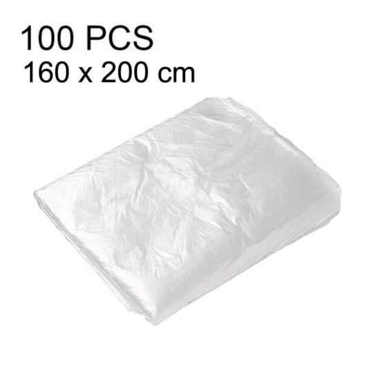 Disposable Polyethylene Sheets - Large 160 x 200 cm