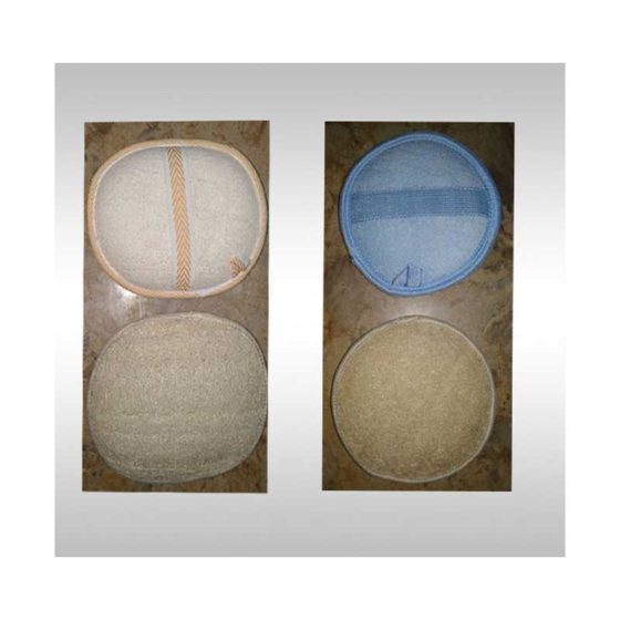 Exfoliating Natural Loofah Bamboo Round