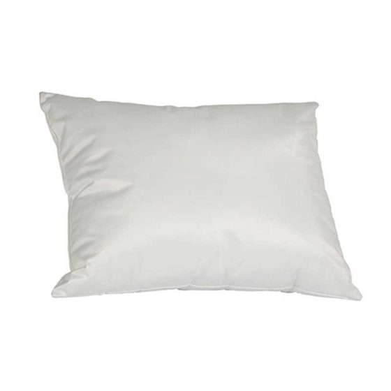 PILLOW VINYL WHITE 24"X18"