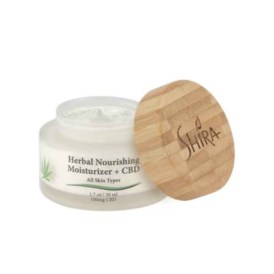 Shira CBD Herbal Nourishing Moisturizer + CBD Retail and PRO SIZE