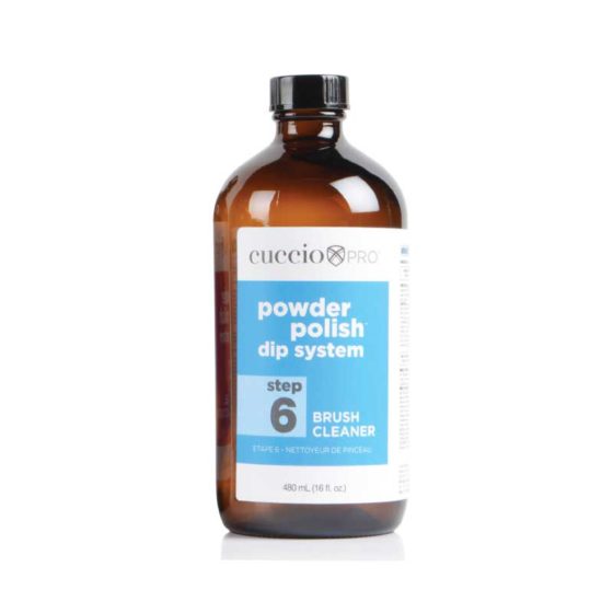 Cuccio Powder Polish Dip System – Step 6. Brush Cleanser