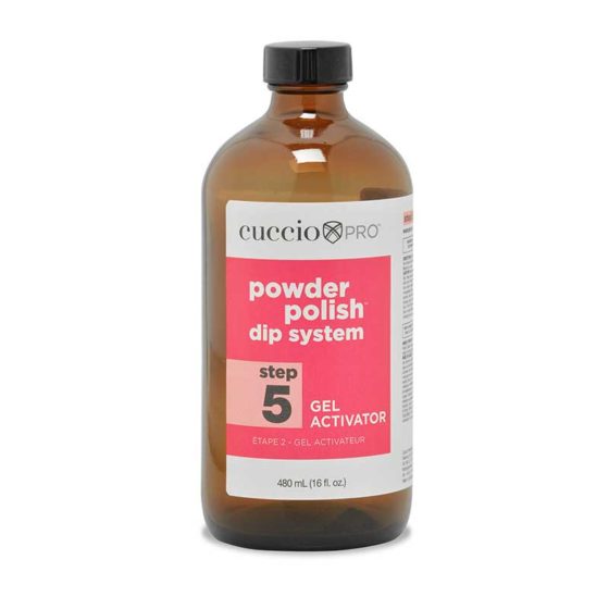 Cuccio Powder Polish Dip System – Step 5. Gel Activator