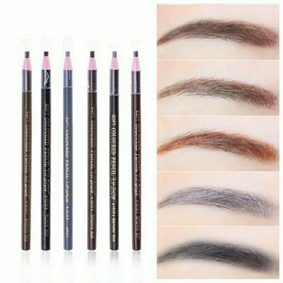Waterproof Microblading Permanent Makeup Eyebrow Lip Design Positioning Pencil, Coloured Soft Cosmetic Art 1818