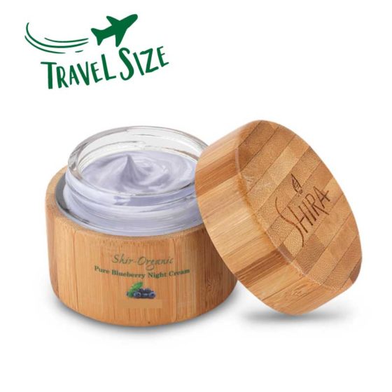 Shir-Organic Pure Blueberry Night Cream Travel Size