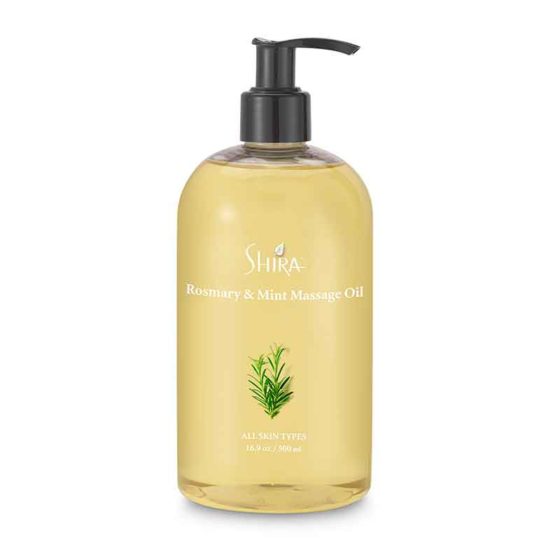 Shira Rosemary & Mint Massage Oil, 500ml