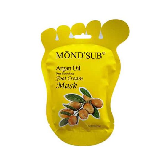 Mond'Sub  Argan Oil Deep Nourishing Foot Cream Mask