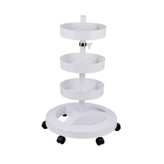 Magnifying Lamp Stand Round with 2 Storage Trays FS3