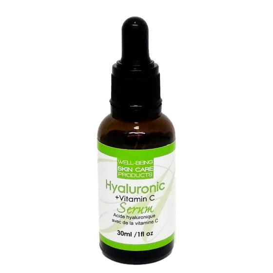 Wellbeing Skin Care Hyaluronic Acid + Vitamin C Serum