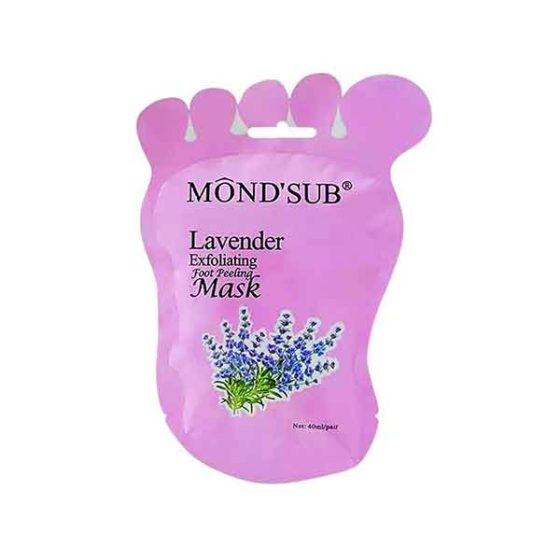 Mond'Sub  Lavender Exfoliating Foot Peeling Mask