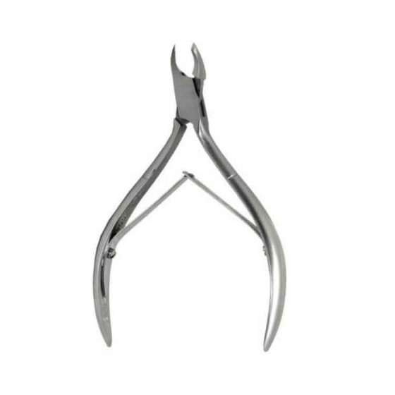 PROF N02 - Double Spring Cuticle Nipper, Stainless Steel