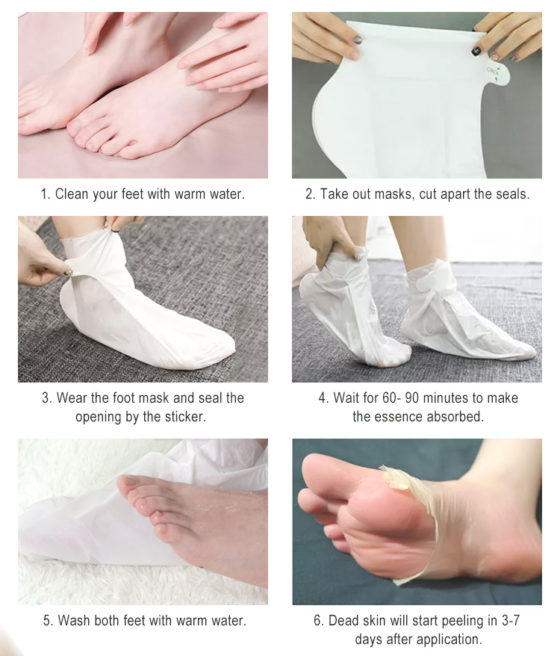 Mond'Sub  Tea Tree Exfoliating Foot Peeling Mask