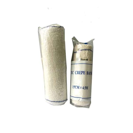 Bandages Elastic Cotton Crepe for Body Wrap Treatments