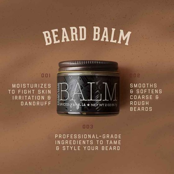 18.21 Man Made Spiced Vanilla Beard Balm