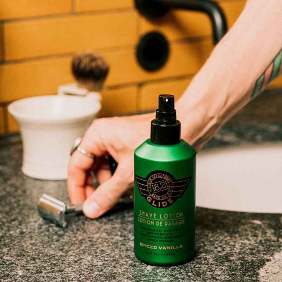18.21 Man Made Spiced Vanilla Glide Shave Lotion