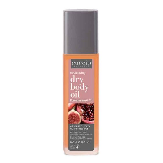 Cuccio Naturale Dry Body Oil Dry Collection Retail Display