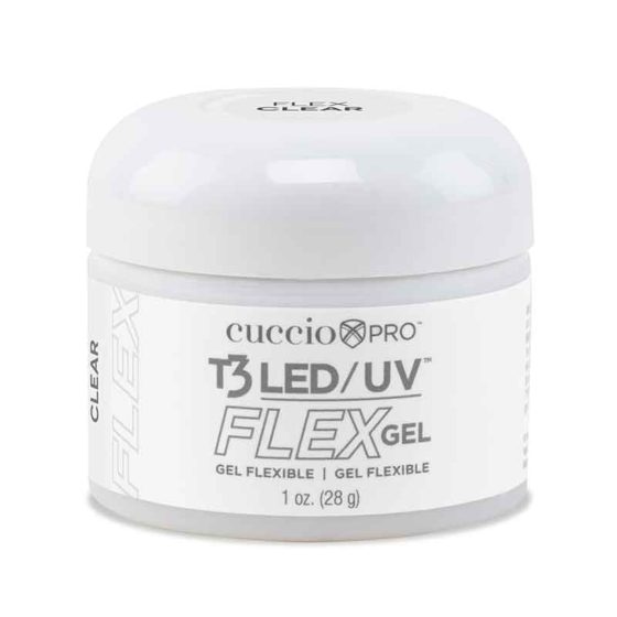 Cuccio Pro T3 LED/UV FLEXgel  - Clear