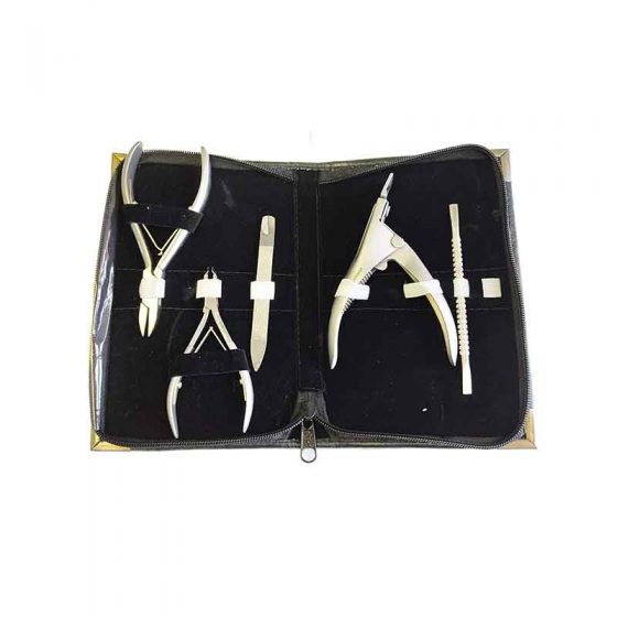 Professional 6 pc Implement Kit for Manicure A06